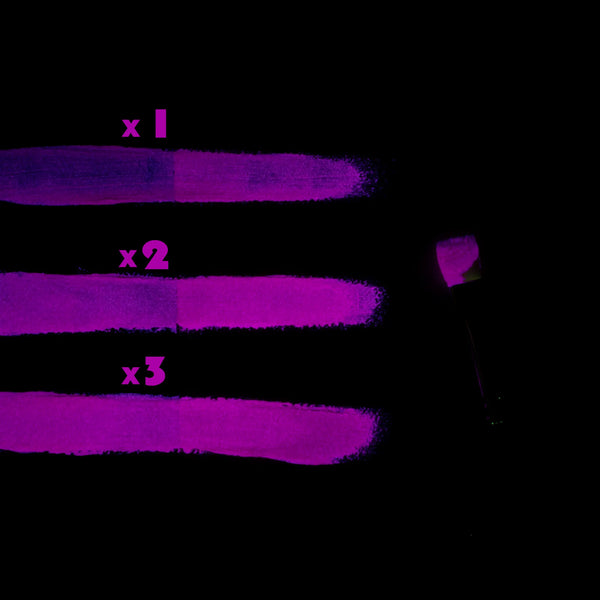 Neon Pink Glow In The Dark Paint – Violet Glow