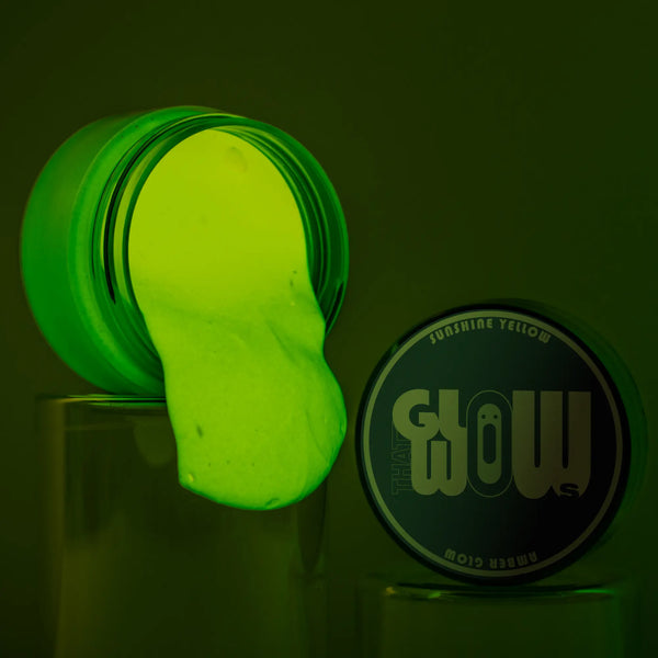 Sunshine Yellow Glow In The Dark Paint – Amber Glow