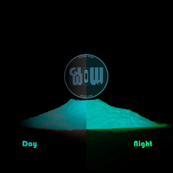 Ocean Blue - Sky Glow In The Dark Pigment