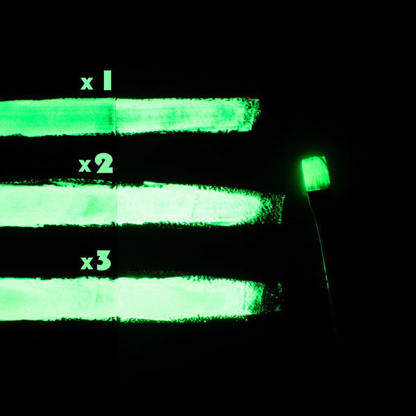 Glow In The Dark Acrylic Paint - Light Yellow to Green