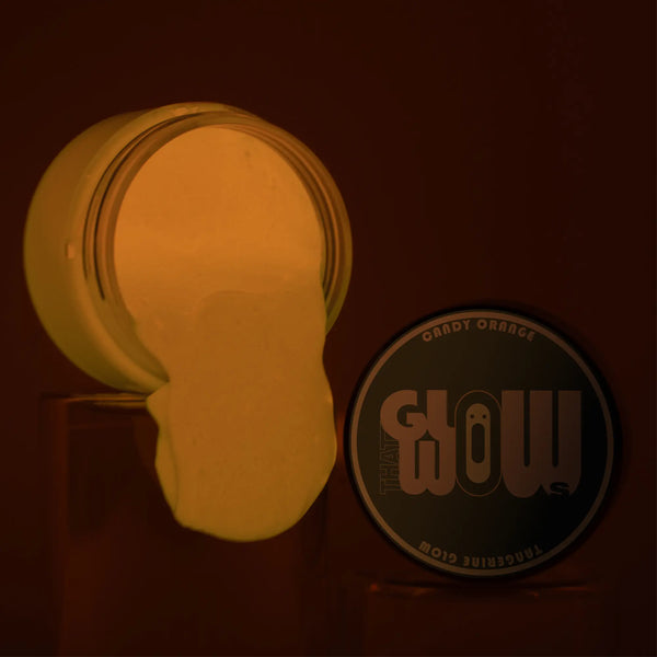 Candy Orange Glow In The Dark Paint – Tangerine Glow