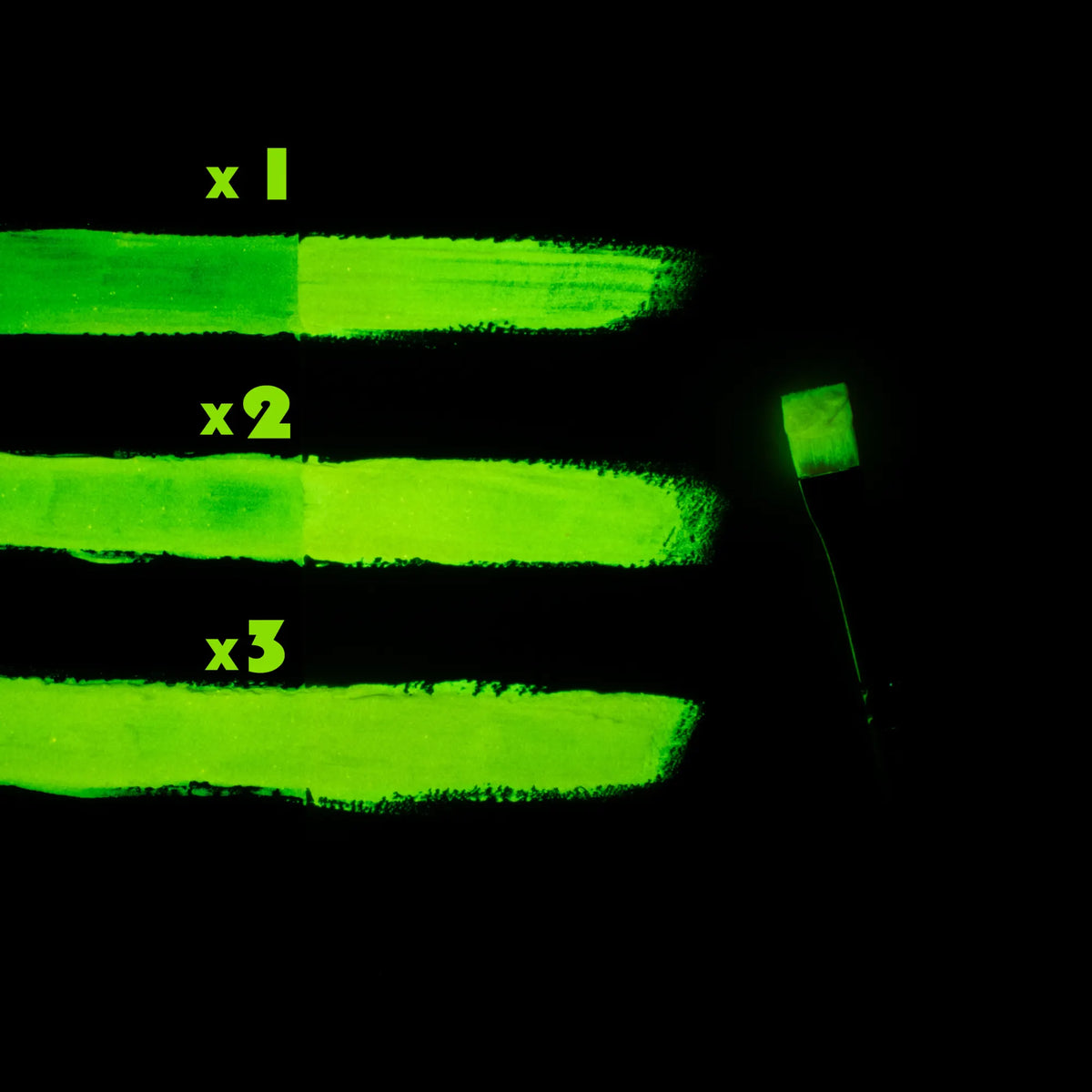 Sunshine Yellow Glow In The Dark Paint – Amber Glow
