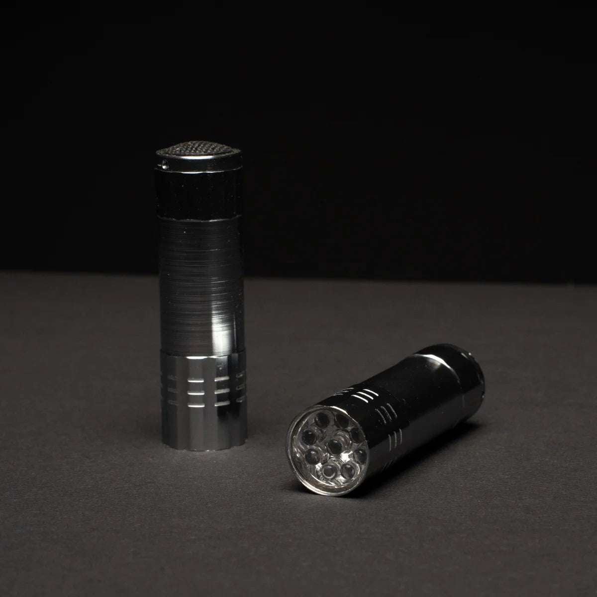 9-LED UV Flashlight - Compact 395nm Blacklight for Glow in The Dark Art