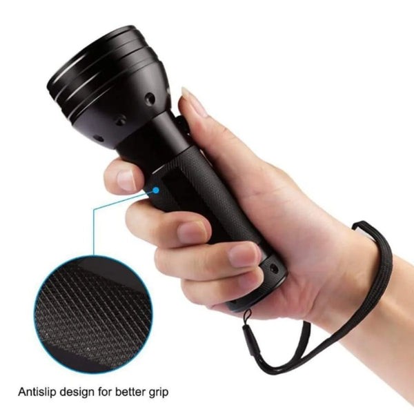 51-LED UV Flashlight – High Coverage 395nm Blacklight