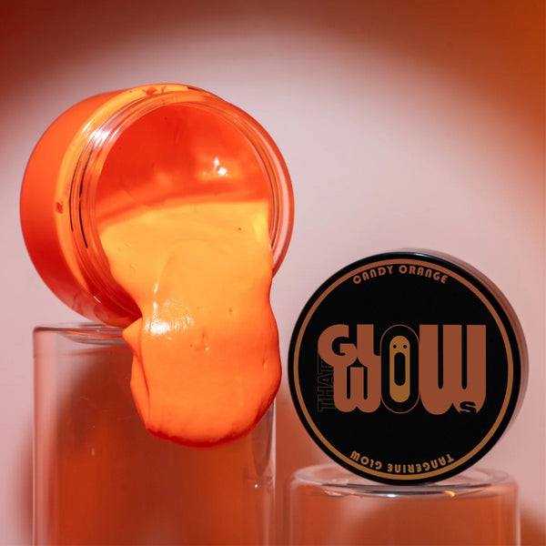 Glow In The Dark Acrylic Paint - Orange to Tangerine