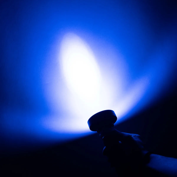100-LED UV Flashlight - High Power 395nm Blacklight for Glow Paint & Pigment