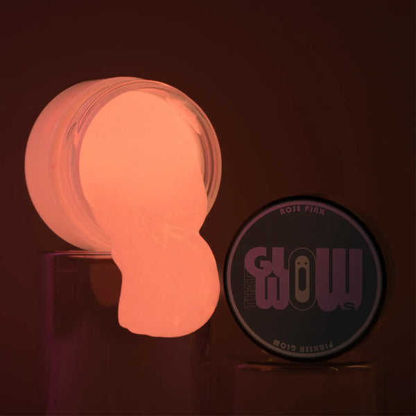 Rose Pink Glow In The Dark Paint – Pinkish Glow
